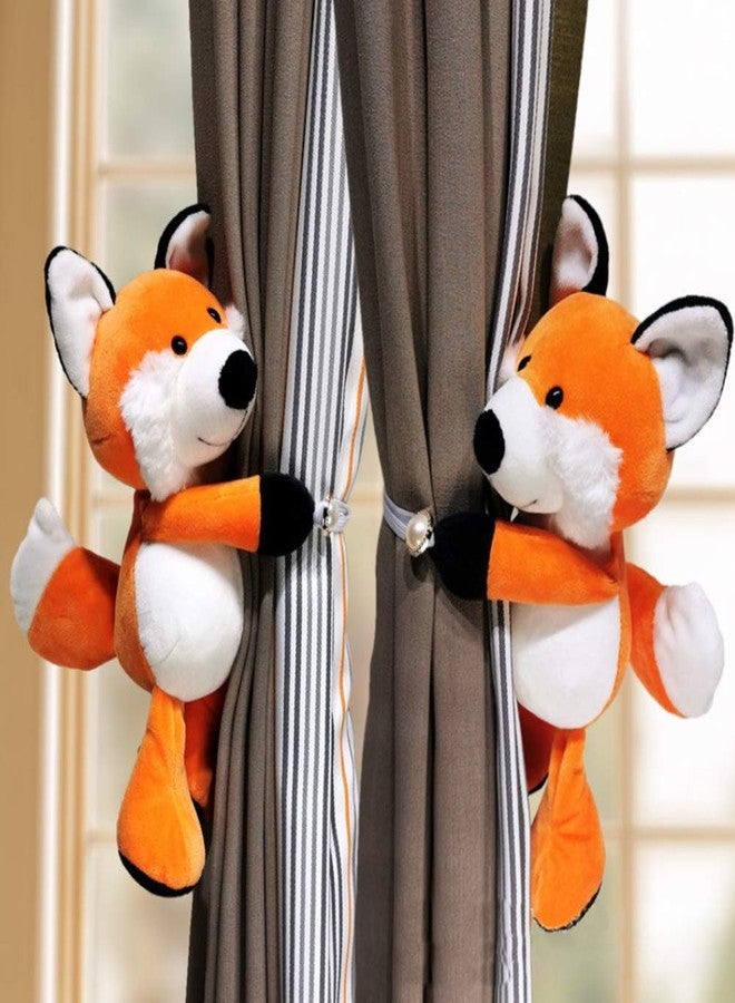 Cciphy 1 Pair Cute Curtain Tieback Animal Tieback Buckle Hook Fastener Cartoon Lion Window Curtain Hook Curtain Holdbacks for Living Room Bedroom Curtain Mosquito Net (Lion) - Image 4